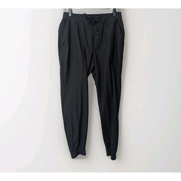 Lululemon ABC Joggers Mens M Black Warpstreme Skinny Fit Pull On